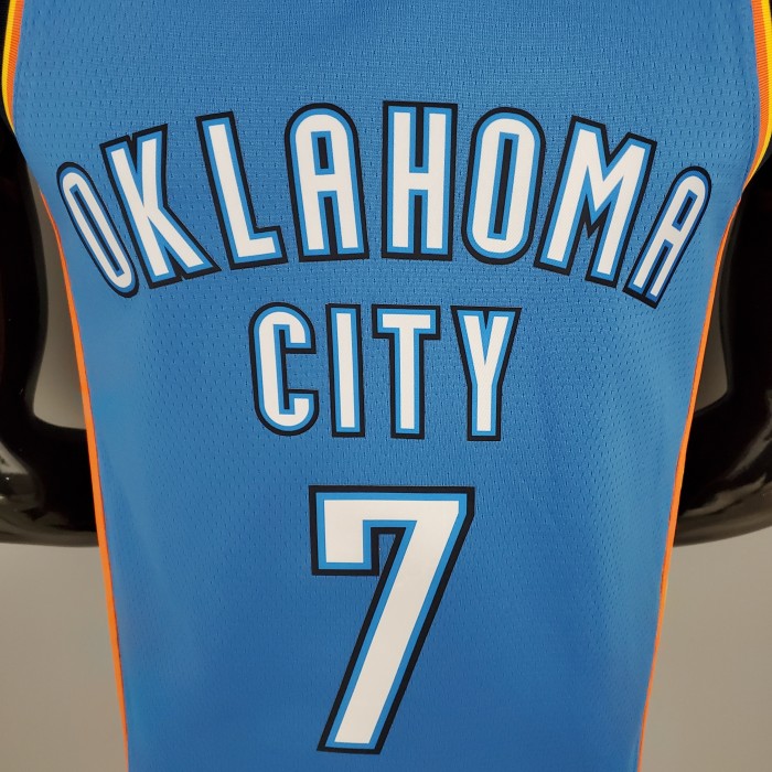 Carmelo Anthony Oklahoma City Thunder Swingman Jersey Blue