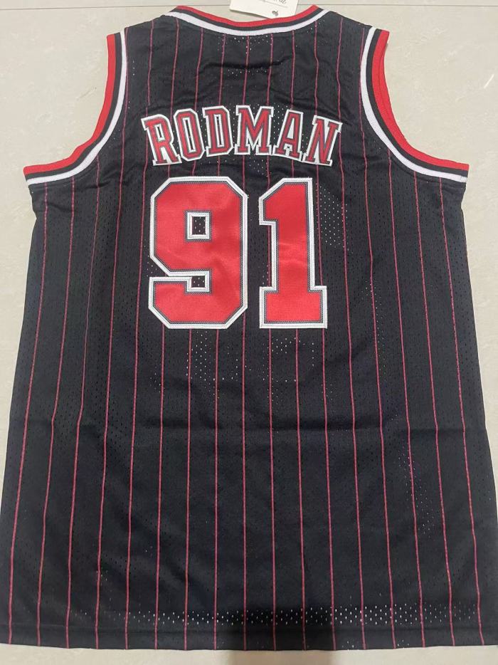 Chicago Bulls Kids Jersey Classic 1995 RODMAN NO.91 RODMAN