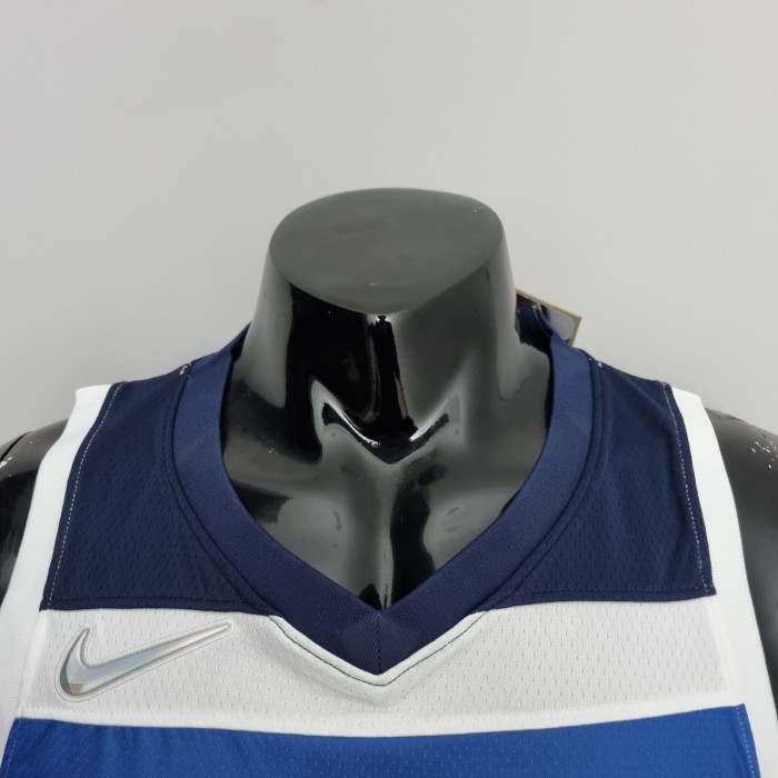 Anthony Edwards Minnesota Timberwolves 75th Anniversary Swingman Jersey White