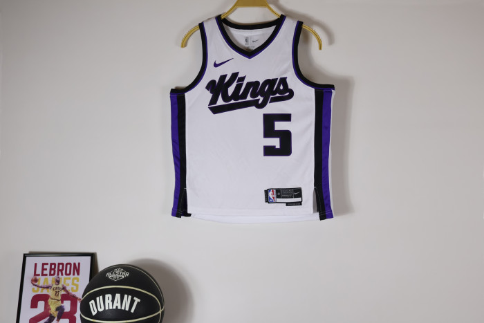 Sacramento Kings Kids Jersey Association Edition  23 /24 NO.5 FOX