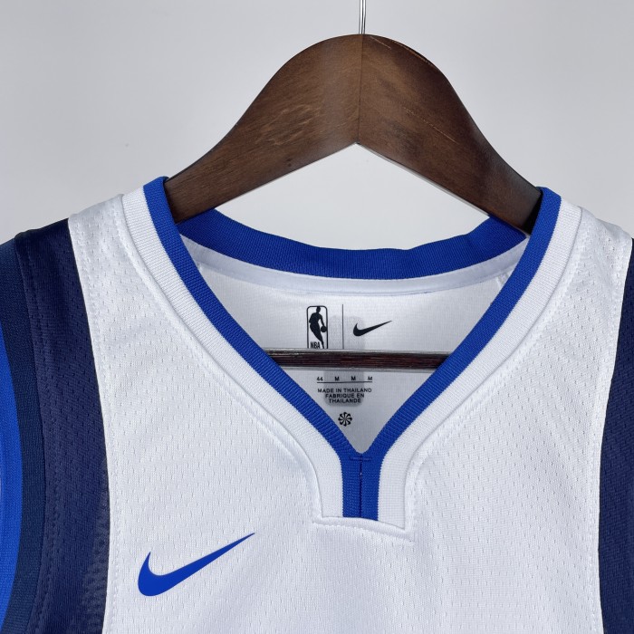 Dallas Mavericks Kids Jersey White City Edition No.77 22/23 NO.77 Dončić