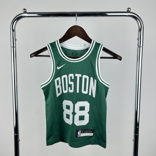 Boston Celtics KIds Jersey Green Icon Edition