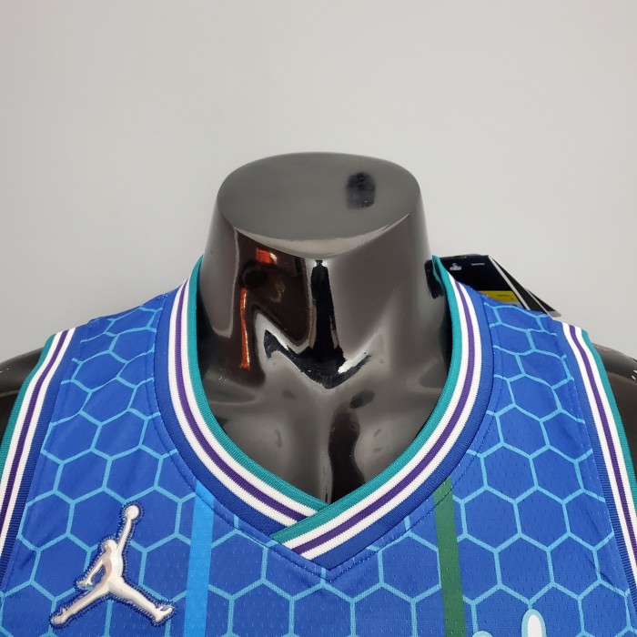 LaMelo Ball Charlotte Hornets 2022 City Edition Swingman Jersey Blue