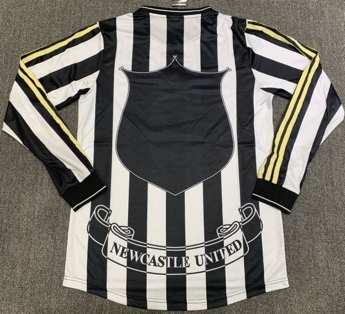 Newcastle United Home Long Sleeve Retro Jersey 1997/99