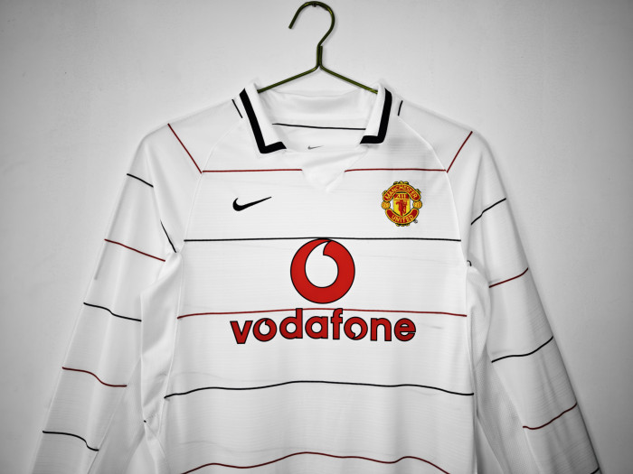 Manchester United Third Long Sleeve Retro Jersey 2003/04
