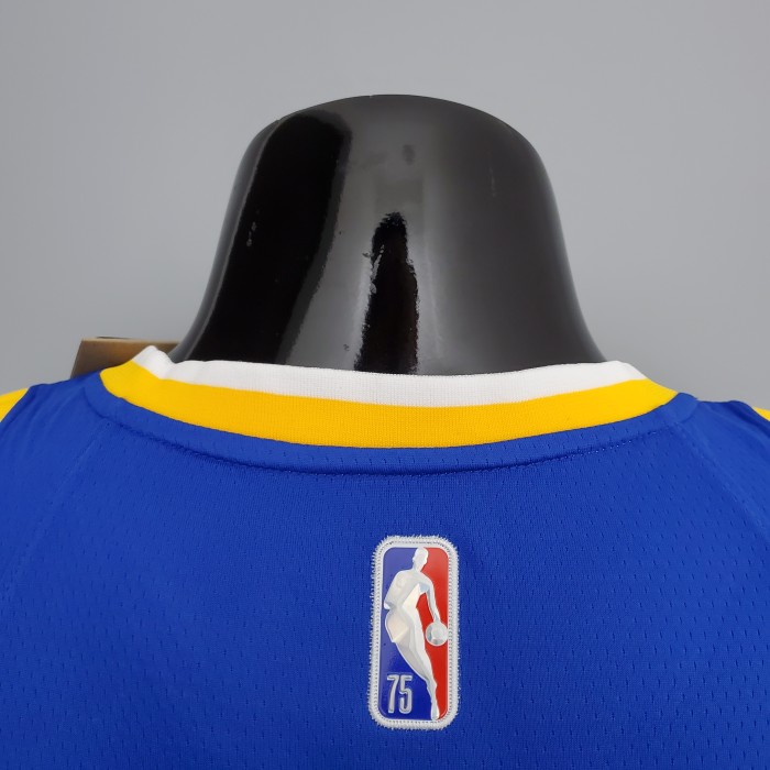 James Wiseman Golden State Warriors 75th Anniversary Swingman Jersey Blue