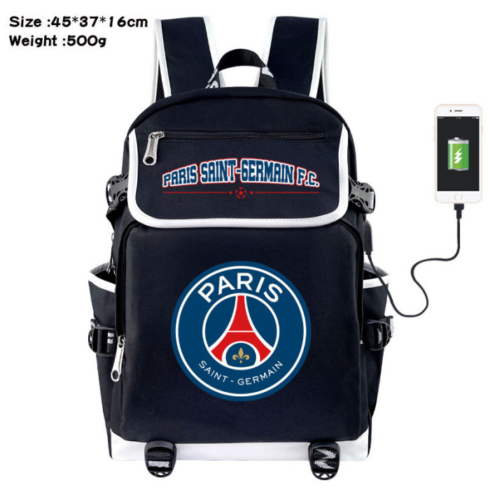 Football Team Emblem Backpack Students Shoulder Bags Travel Bag College School Backpacks