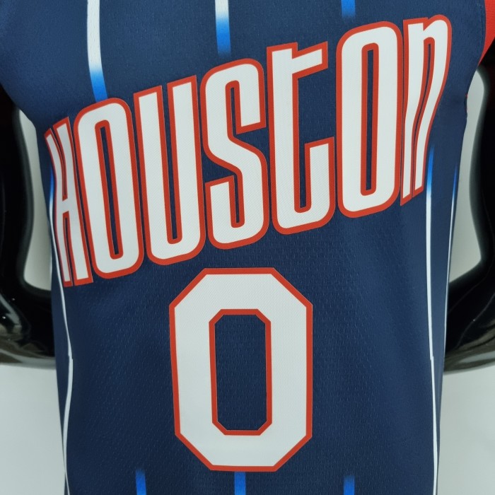 Russell Westbrook Houston Rockets 2022 City Edition Swingman Jersey Blue