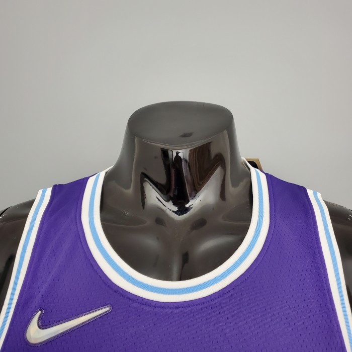 Anthony Davis Los Angeles Lakers 2021/22 City Edition Swingman Jersey Purple