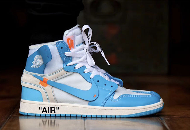 Air Jordan 1 Retro High OG x OFF-WHITE UNC (AQ0818-148)