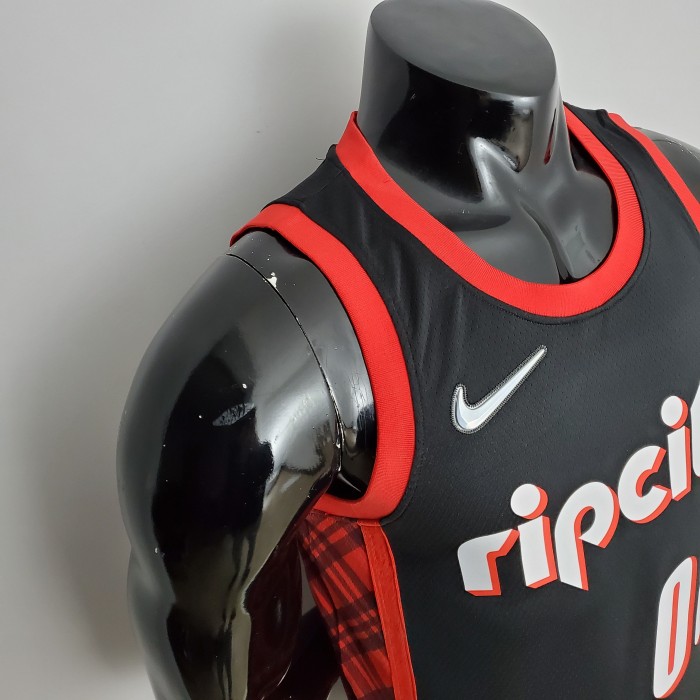 Carmelo Anthony Portland Trail Blazers 2022 Urban Edition Brown Swingman Jersey Black