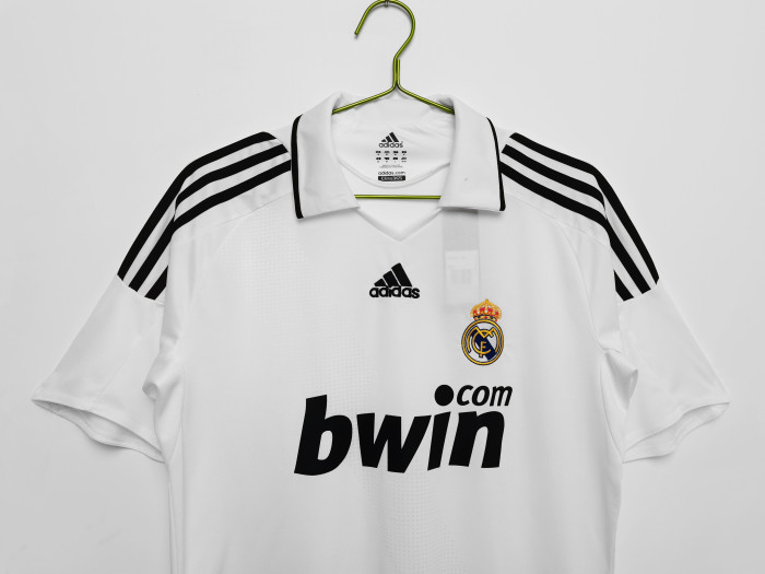 Real Madrid Home Retro Jersey 2008/09