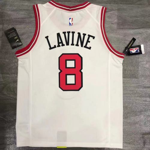 Zach LaVine Chicago Bulls 75th Anniversary Swingman Jersey White
