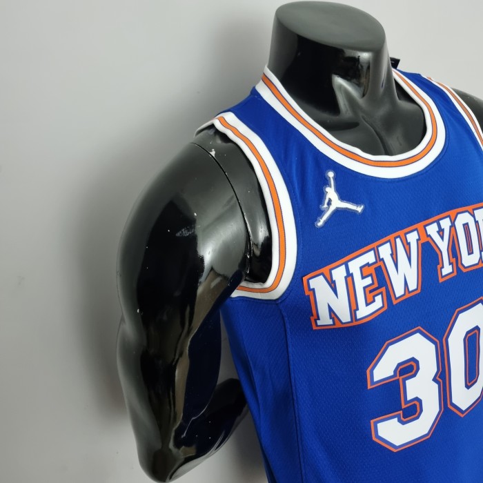 Julius Randle New York Knicks 75th Anniversary Swingman Jersey Blue
