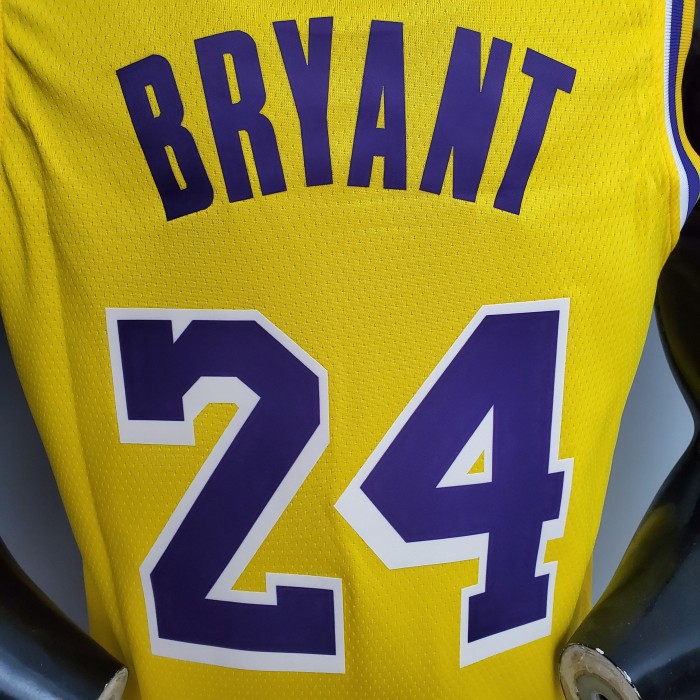 Kobe Bryant Los Angeles Lakers Swingman Jersey Yellow