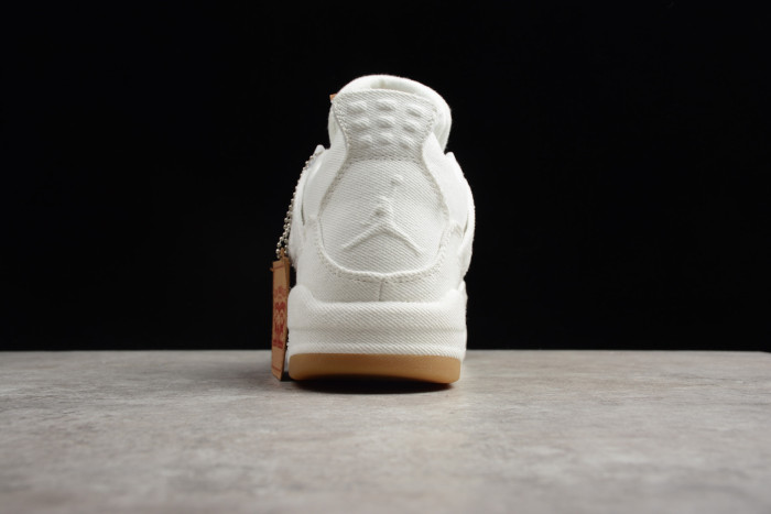 Levi's x Air Jordan 4 “White” AO2571-100