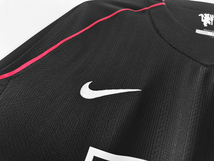 Manchester United Away Long Sleeve Retro Jersey 2007/08