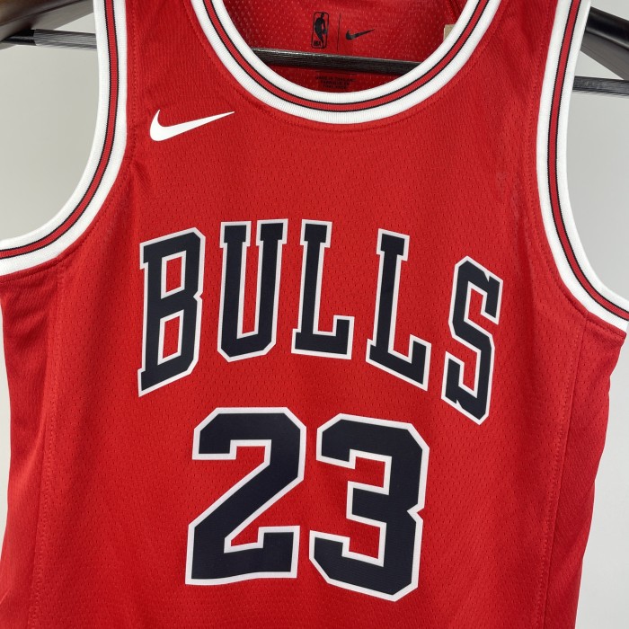 Chicago Bulls KIds Jersey Red NO.23 JORDAN