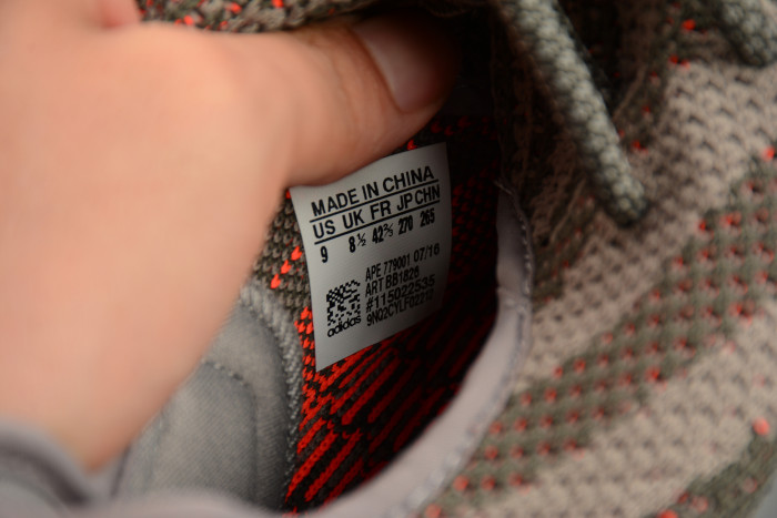 Yeezy 350 Boost V2 Black Red CP9652