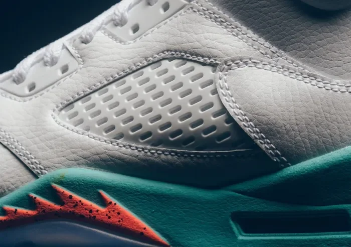 Air Jordan 5 “Light Aqua” White Blue Yellow 440892-100