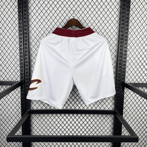 Cleveland Cavaliers White Basketball Shorts Association Issue 2021