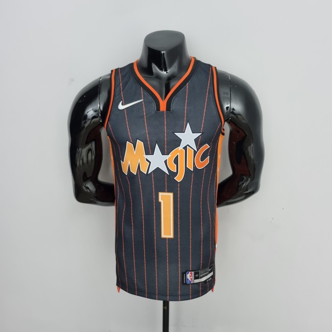 Jonathan Isaac Orlando Magic 2022 City Edition Swingman Jersey Black