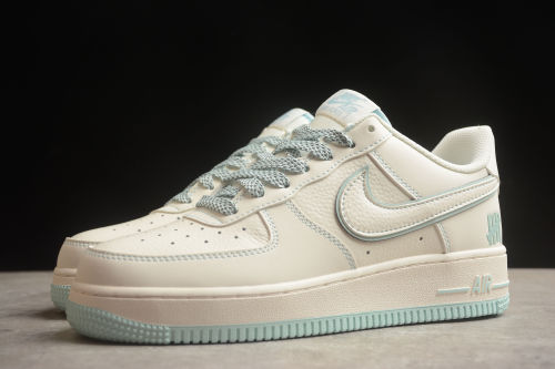 Undefeated x Nike Air Force 1 07 SU19 White Light Blue