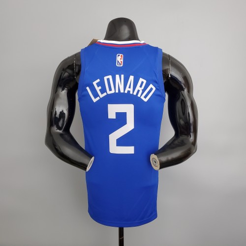 Kawhi Leonard LA Clippers 75th Anniversary Swingman Jersey Blue