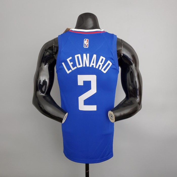 Kawhi Leonard LA Clippers 75th Anniversary Swingman Jersey Blue