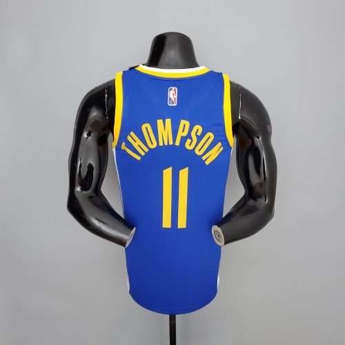 Klay Thompson Golden State Warriors 75th Anniversary Swingman Jersey Blue
