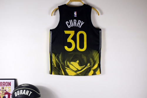 Golden State Warriors Kids Jersey City Edition 22/23 NO.30 CURRY