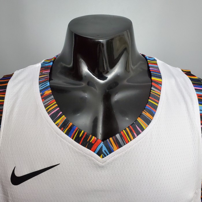 Kevin Durant Brooklyn Nets City Version Swingman Jersey White