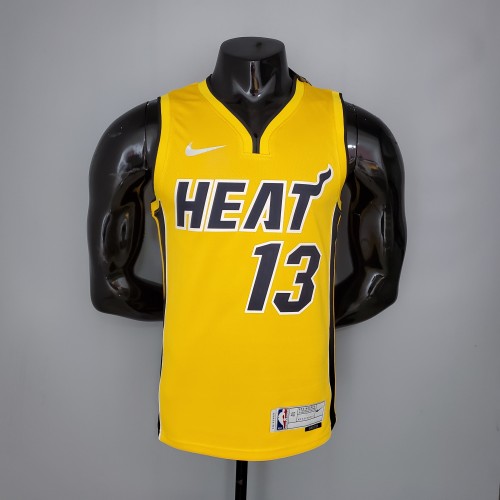 Bam Adebayo Miami Heat Bonus Edition Swingman Jersey Yellow