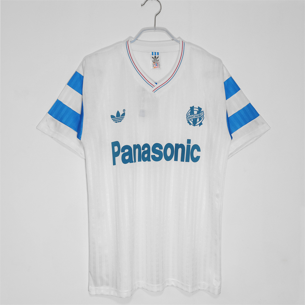 Marseille Home Retro Jersey 1990
