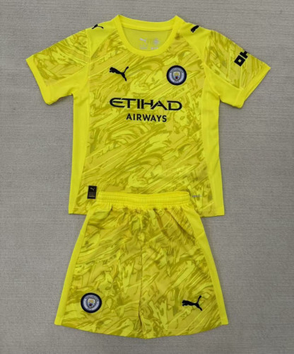 Manchester City Goalkeeper Kids Suit 25/26