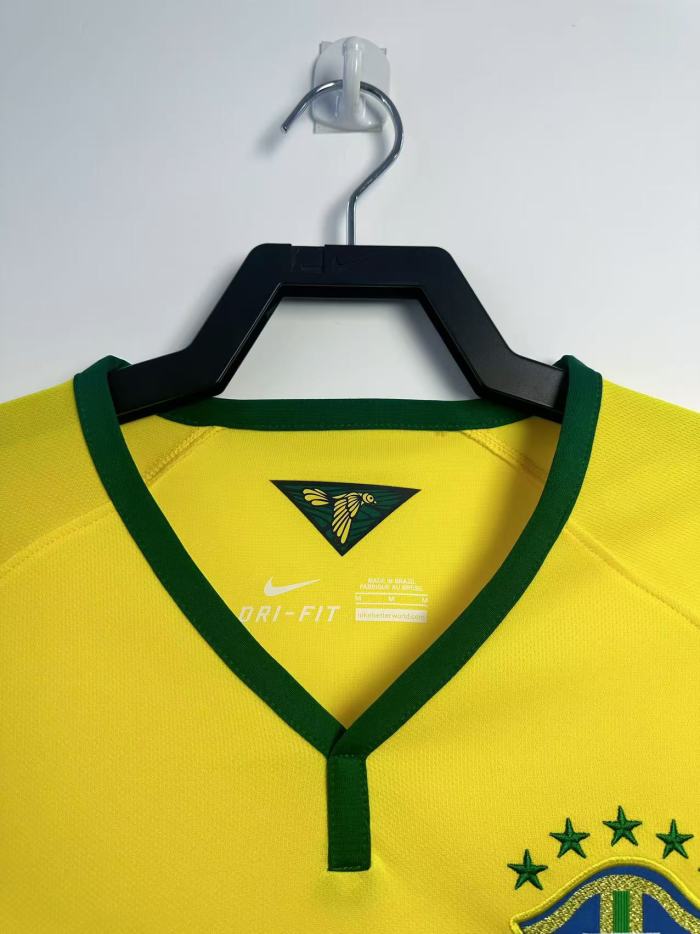 Brazil Home Retro Jersey 2014