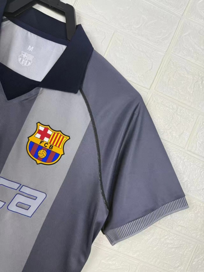 Barcelona Polo striped navy Festival