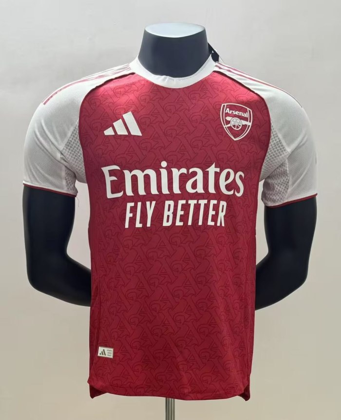 Arsenal UWCL Champions Home Player Jersey 25/26