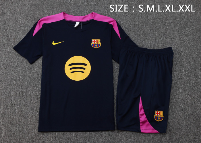 Barcelona Training Short Sleeve Suit 25/26