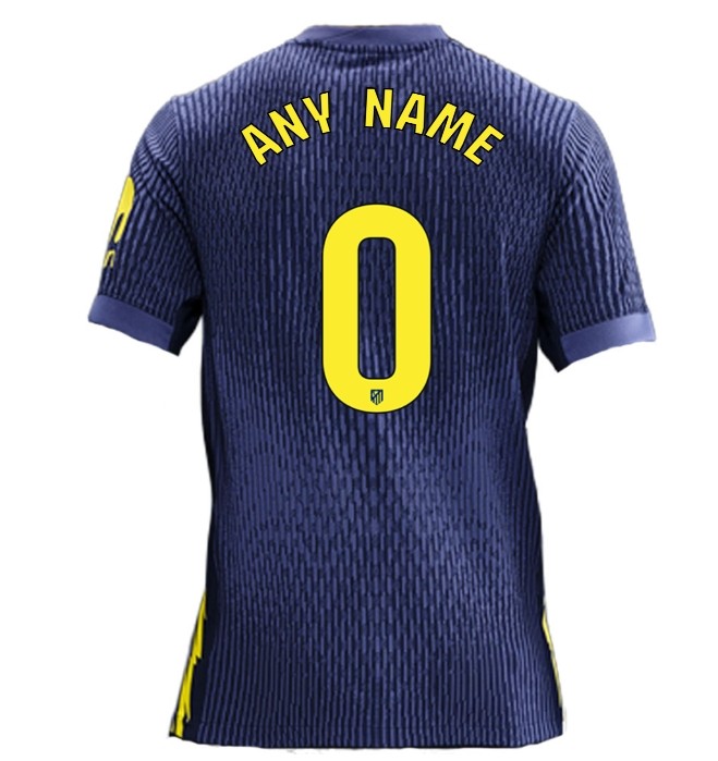 Atletico Madrid Away Player Long Sleeve Man Jersey 25/26