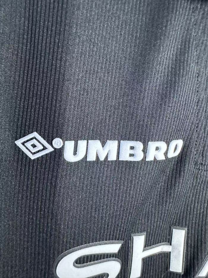 Manchester United Home Retro Long Sleeve Jersey 1998/99 Black Version