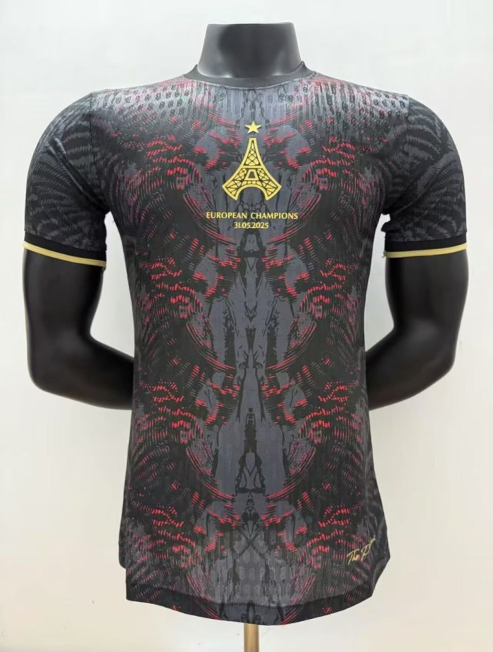 The Parisians 2025 European Champions Player Man Jersey