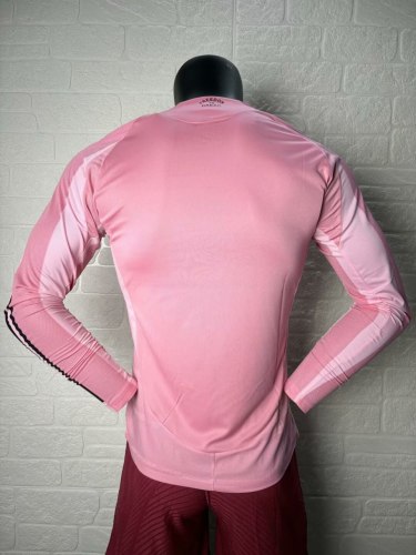 Inter Miami Home Man Player Version Long Sleeve Jersey 25/26