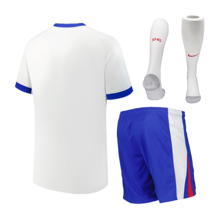 England Women's Team Euro 2025 Home Kids Suit & Socks