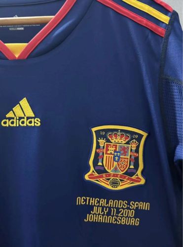 Spain Home Retro Jersey 2010