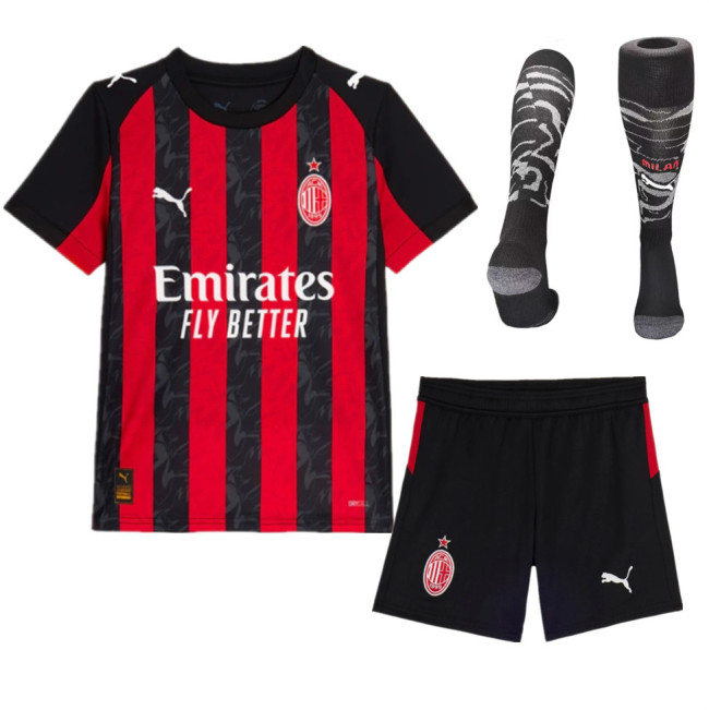 AC Milan Home Kids Suit & Socks 25/26