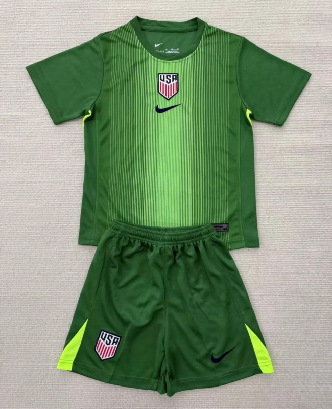 United States USWNT 2025 Goalkeeper Kids Suit