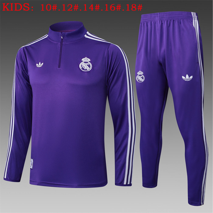 Real Madrid Kids Training Suit 25/26