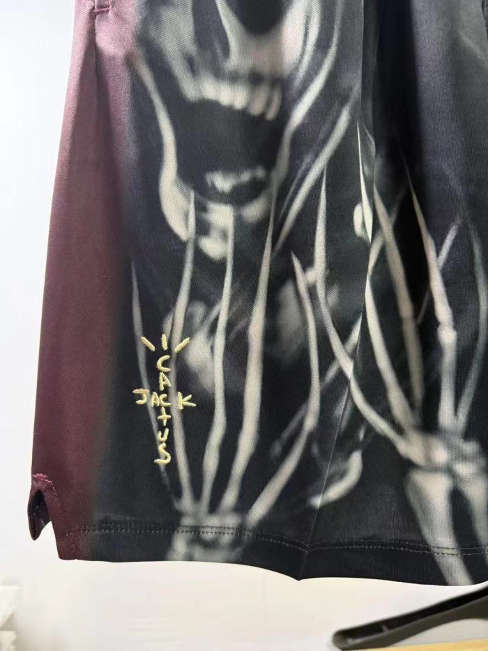 Barcelona X TRAVIS SCOTT Limited Edition SKELETON SHORTS