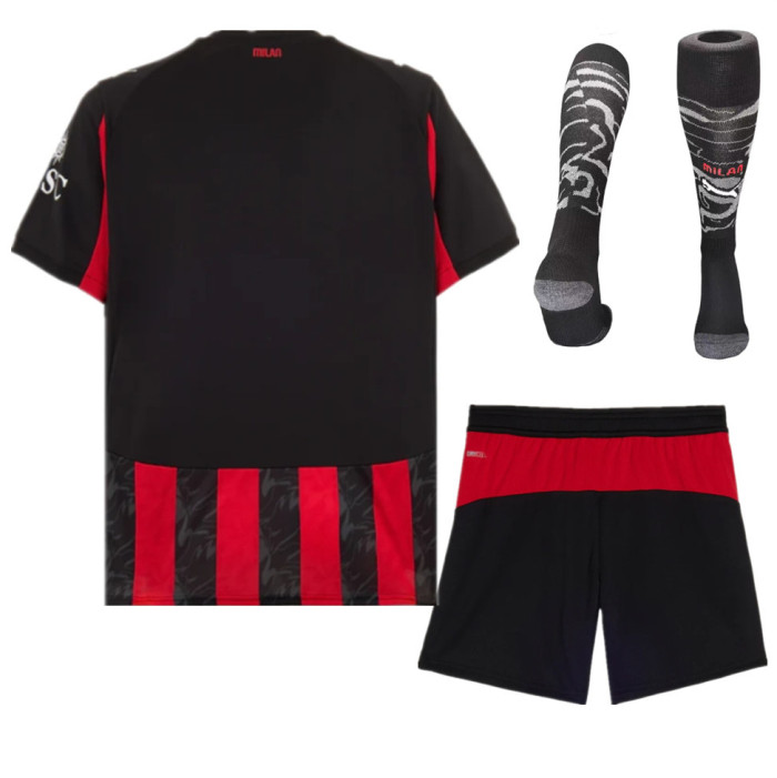 AC Milan Home Kids Suit & Socks 25/26